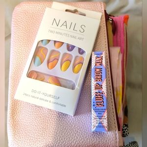 Benefit Brow Wax, Press On Nails, 10 Ipsy Bags